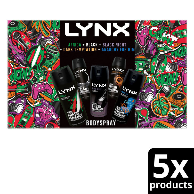 Lynx Collection Deodorant 5 Piece Giftset 2024