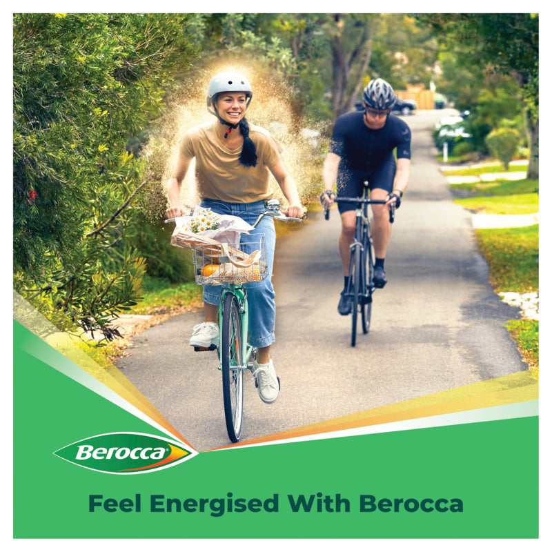 Berocca Boost Vitamin B & C Guava Flavour With Guarana Energy Effervescent 20 Tablets