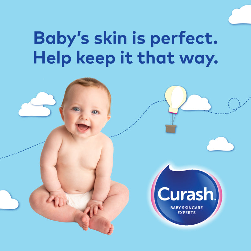 Curash Baby Wipes Fragrance Free 20 pack