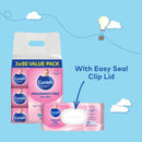 Curash Baby Wipes Fragrance Free 3 x 80 Value pack