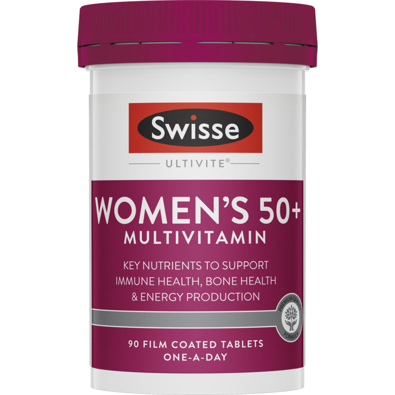 Swisse Ultivite Women's 50+ Multivitamin 90 Tablets