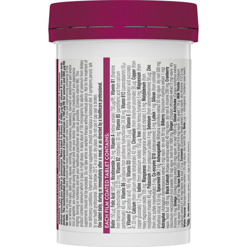 Swisse Ultivite Women's 50+ Multivitamin 90 Tablets