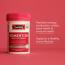 Swisse Ultivite Women's 50+ Multivitamin 90 Tablets