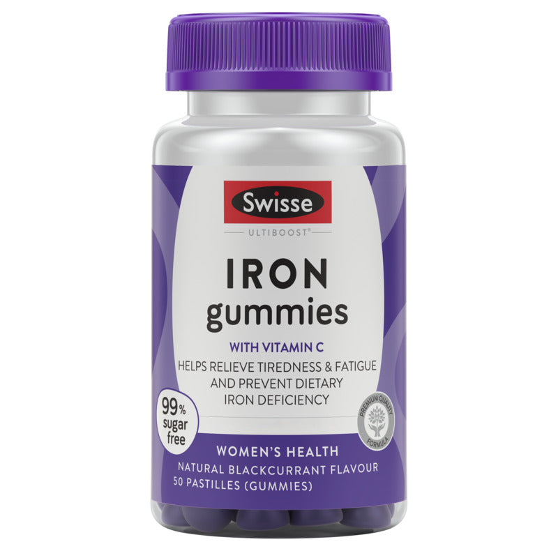 Swisse Ultiboost Iron Gummies 50 Pack