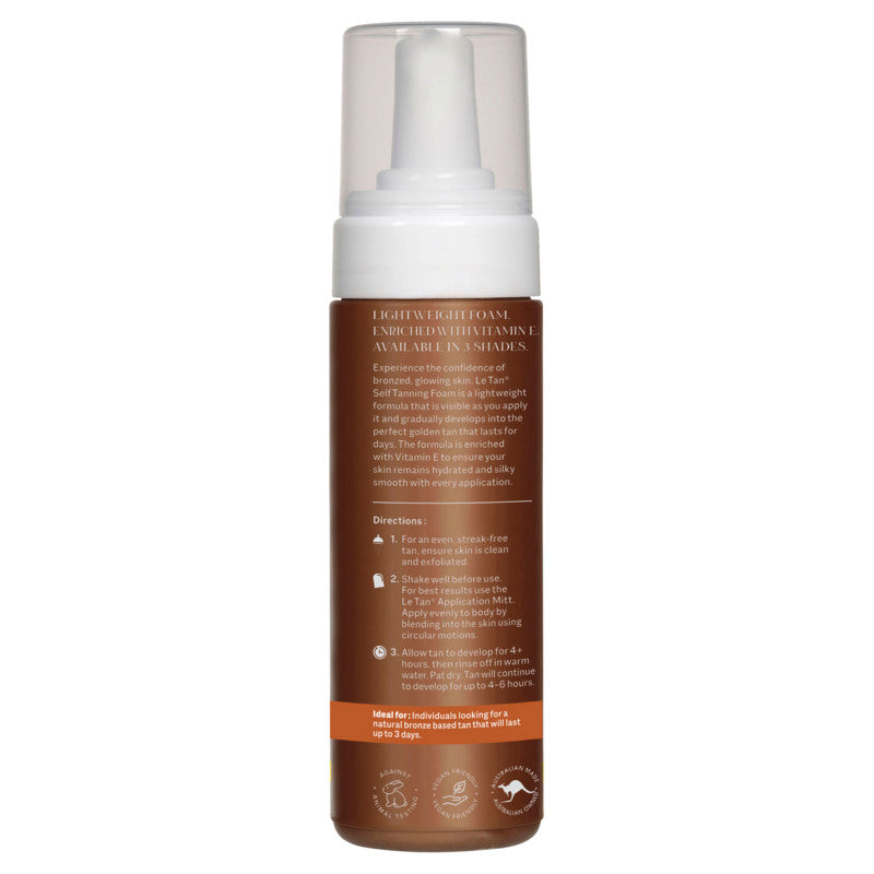 Le Tan Classic Foam Light/Medium 180ml