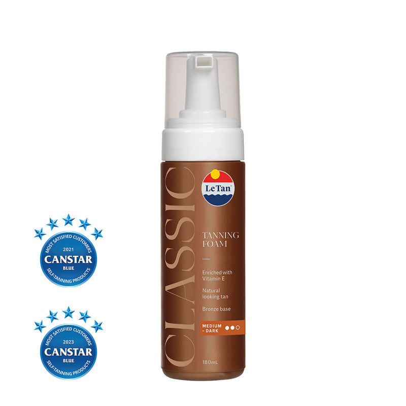 Le Tan Classic Foam Light/Medium 180ml