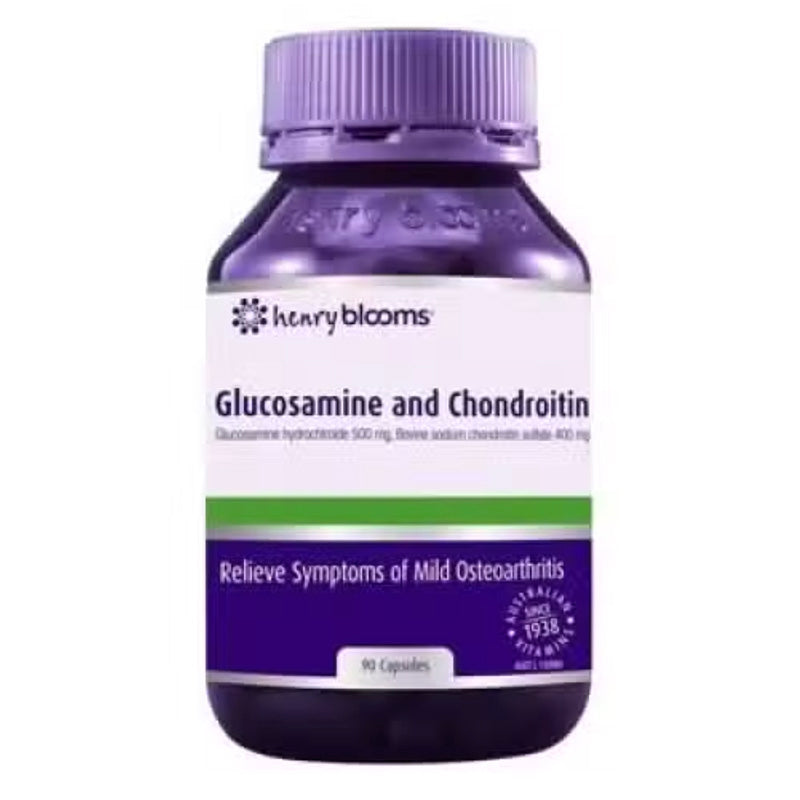 Henry Blooms Glucosamine and Chondroitin 90 Hard capsules