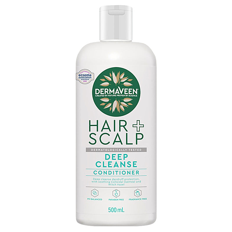 Dermaveen Hair + Scalp Deep Cleanse Conditioner 500ml