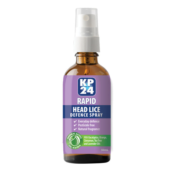 KP24 Rapid Head Lice Defence Spray 50ml