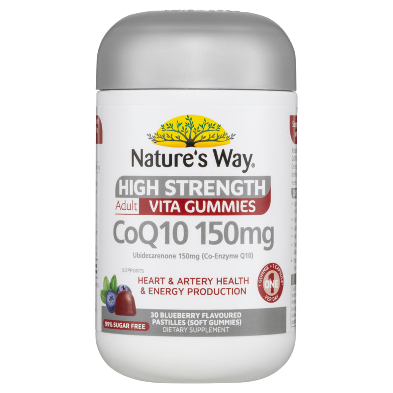 Natures Way High Strength Adult Vita Gummies CoQ10 30 Pack