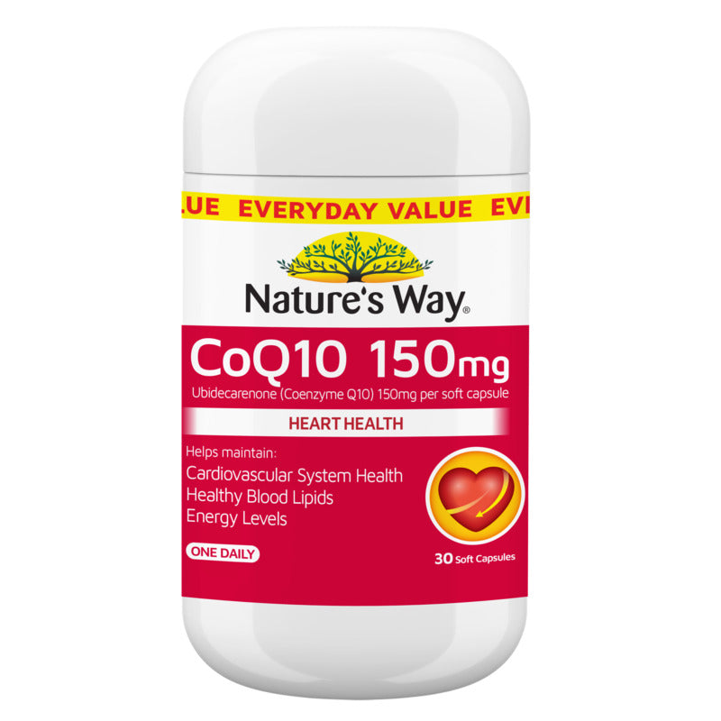 Natures Way CoQ10 150mg 30 Capsules