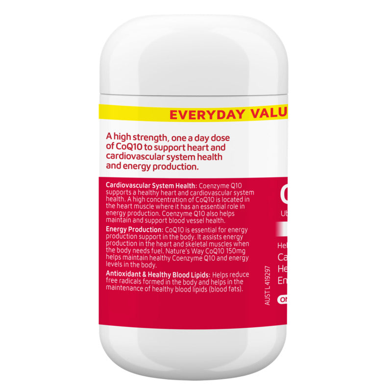 Natures Way CoQ10 150mg 30 Capsules