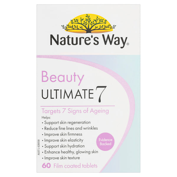 Natures Way Beauty Ultimate 7 60 Tablets