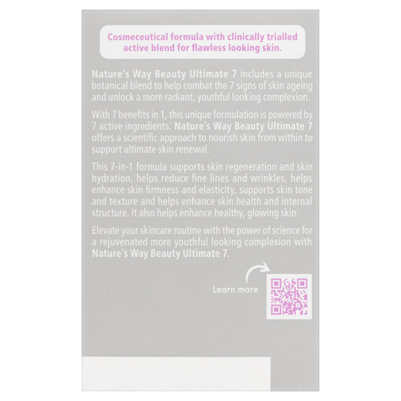 Natures Way Beauty Ultimate 7 60 Tablets