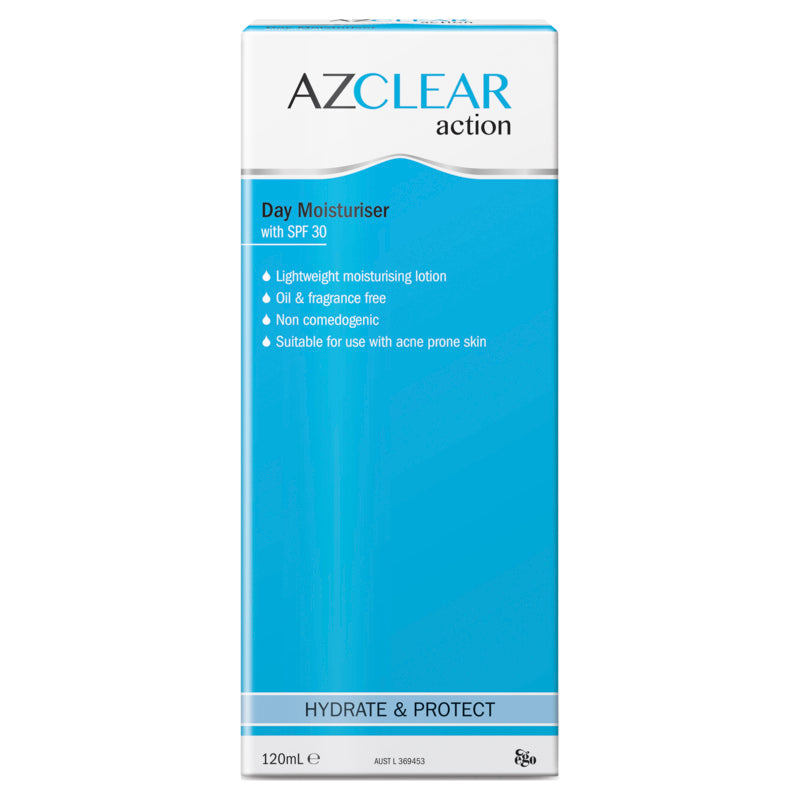 Ego Azclear Action Day Moisturiser SPF 30 120ml