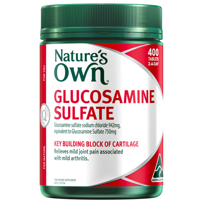 Nature's Own Glucosamine Sulfate 400 tablets