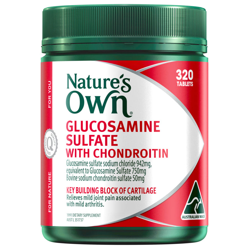 Nature's Own Glucosamine Sulfate with Chondroitin