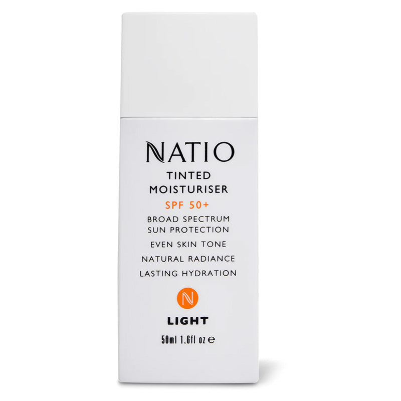 Natio Tinted Moisturiser SPF 50+ Light