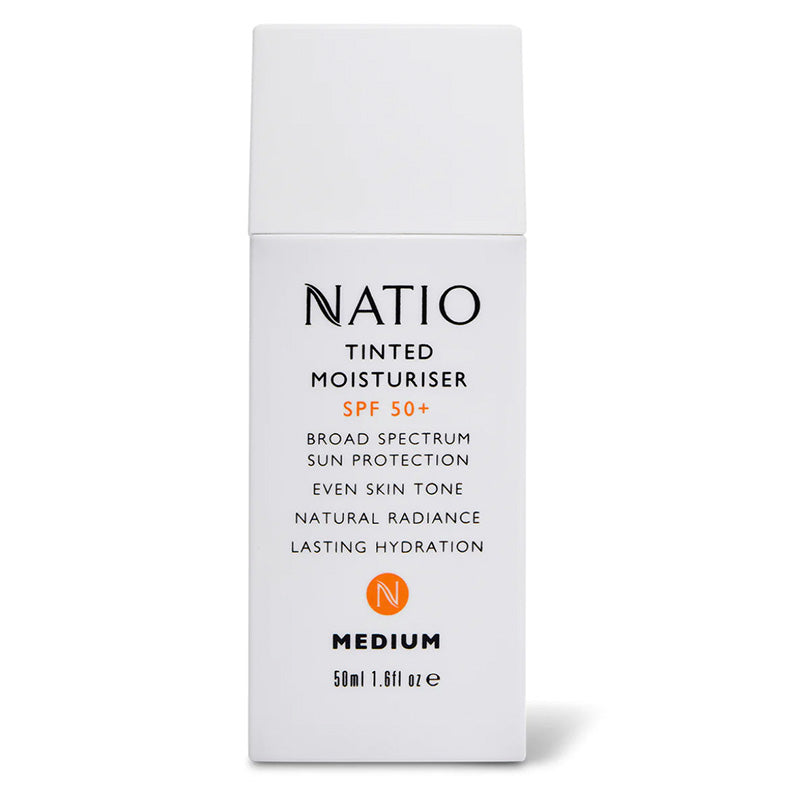 Natio Tinted Moisturiser SPF 50+ Medium