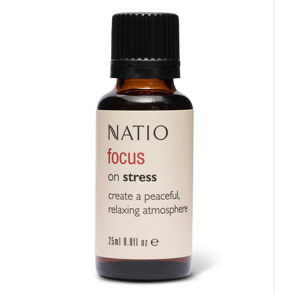 Natio Focus On Stress Pure Essential Oil Blend 25ml