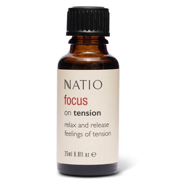 Natio Focus On Tension Pure Essential Oil Bland 25ml