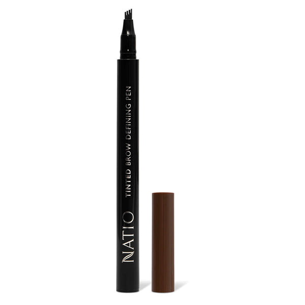 Natio Tinted Brow Defining Pen Dark Brown