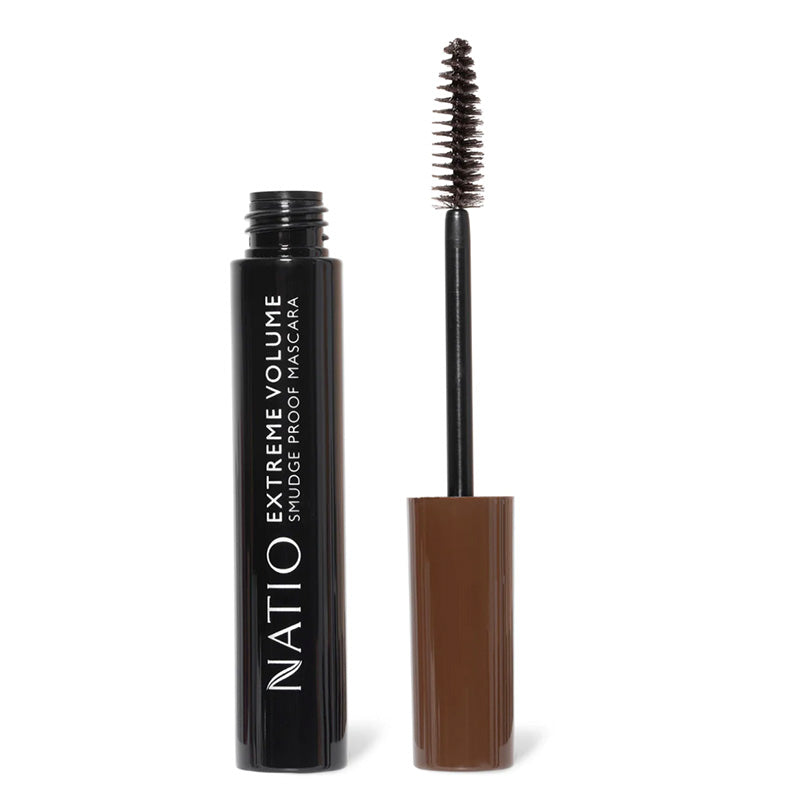 Natio Extreme Volume Smudge Proof Mascara Brown