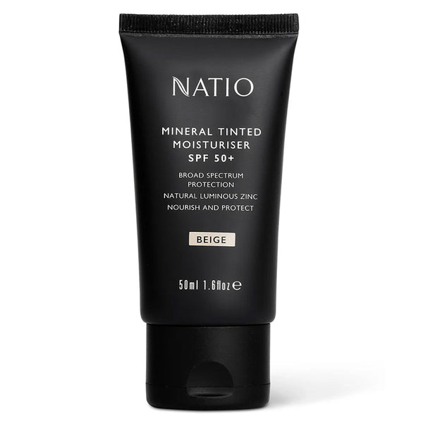 Natio Mineral Tinted Moisturiser SPF 50+ Beige