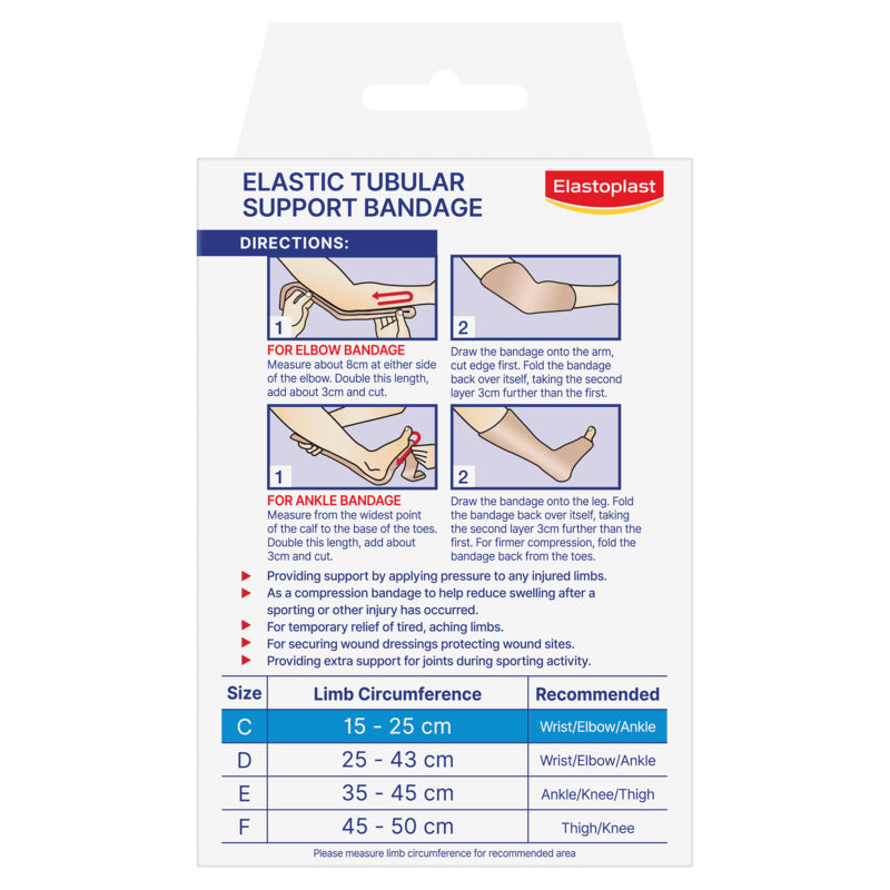 Elastoplast Elastic Tubular Support Bandage C