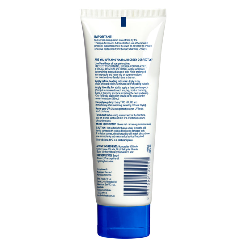 Cancer Council Ultra Sunscreen SPF50+ 110ml