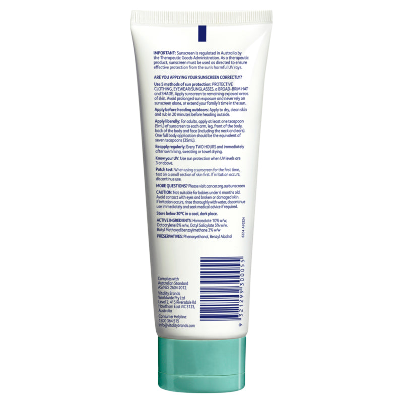 Cancer Council Moisturising Sunscreen SPF50+ 110ml