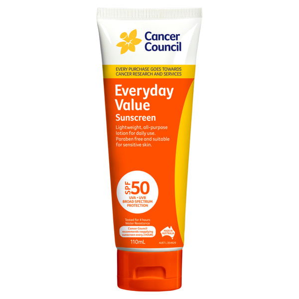 Cancer Council Everyday Value Sunscreen SPF50 110ml