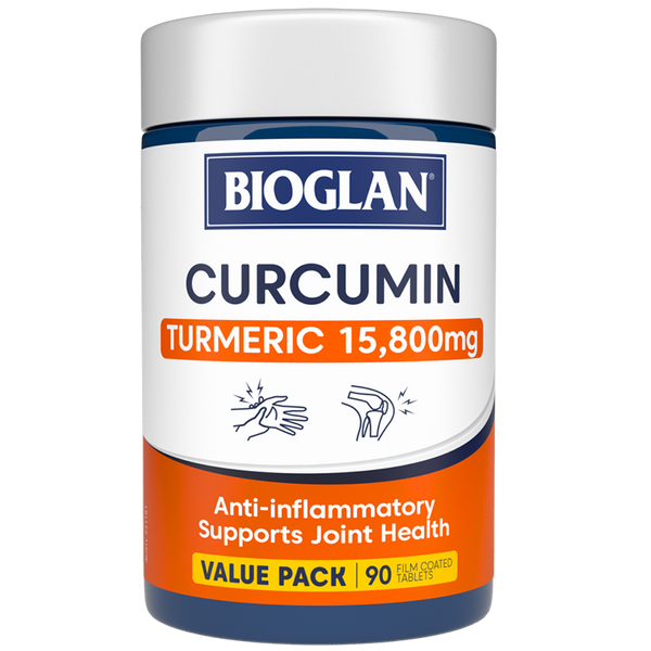 Bioglan Curcumin 600mg 90 Tablets Value Pack