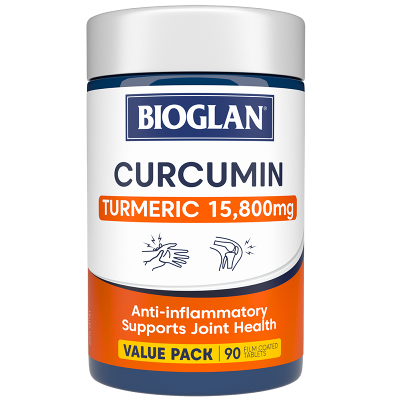 Bioglan Curcumin 600mg 90 Tablets Value Pack