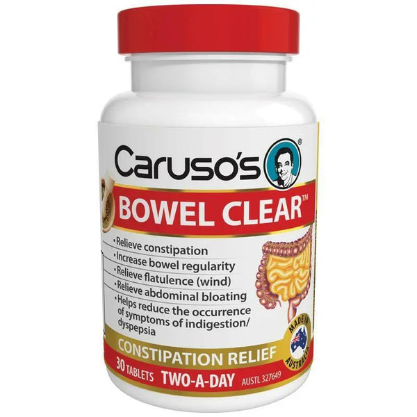 Caruso's Bowel Clear 30 Tabs