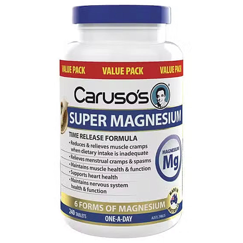 Caruso's Super Magnesium 240 Tabs