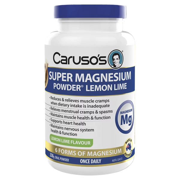 Caruso's Super Magnesium Powder® Lemon Lime 250g