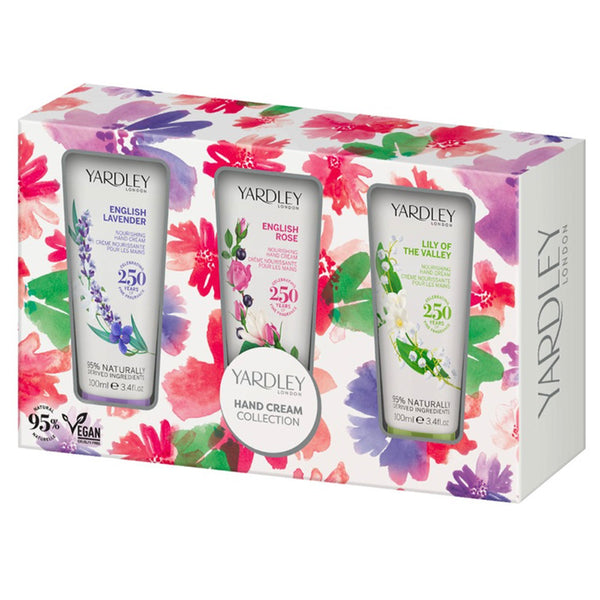 Yardley Hand Cream Collection 3 Piece Gift Set