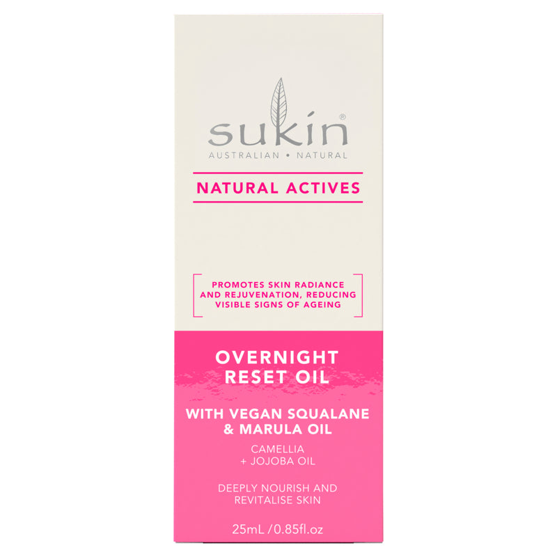 Sukin Overnight Reset Oil Serum 25ml