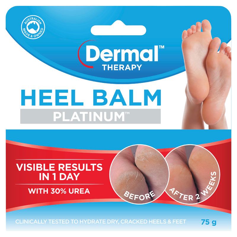 Dermal Therapy Heel Balm Platinum 75g