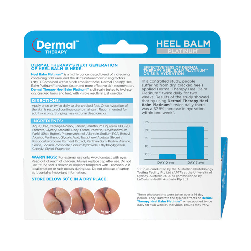 Dermal Therapy Heel Balm Platinum 75g