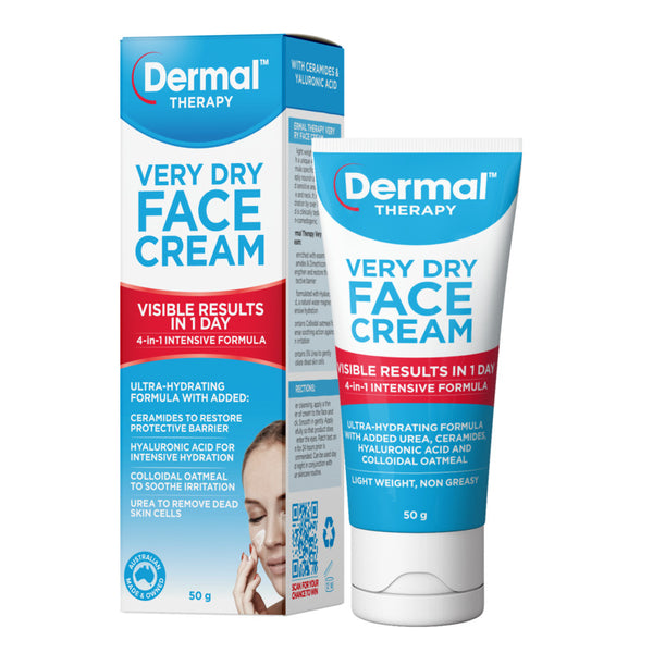 Dermal Therapy Very Dry Face Cream 50g