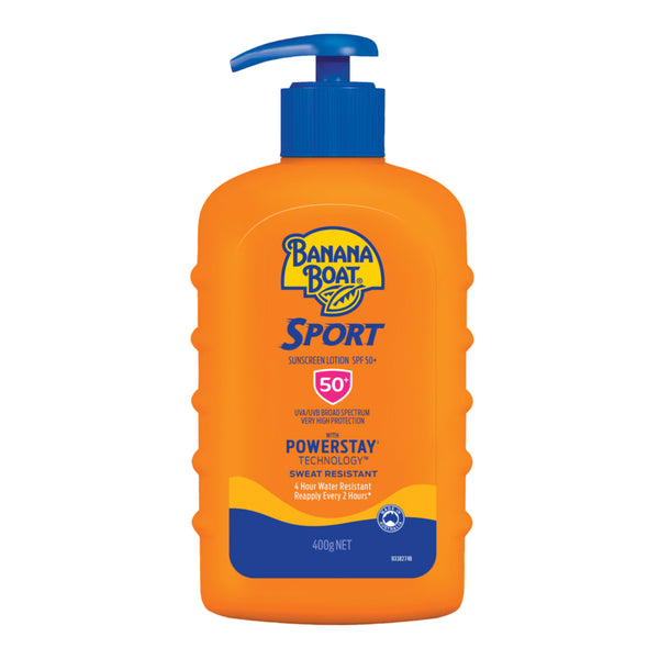 Banana Boat Sport Sunscreen Lotion SPF 50+ 400g