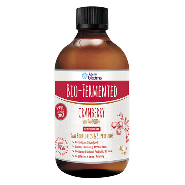 Henry Blooms Bio-Fermented Cranberry with Dandelion 500 ml