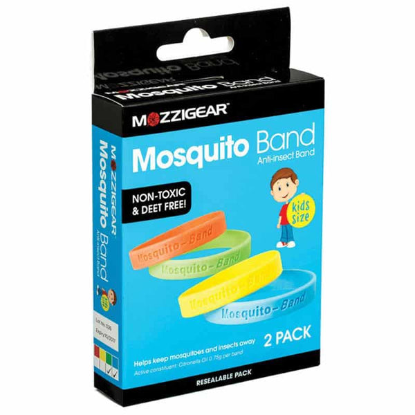 Mozzigear Mosquito Band Kids Plain 2 Pack
