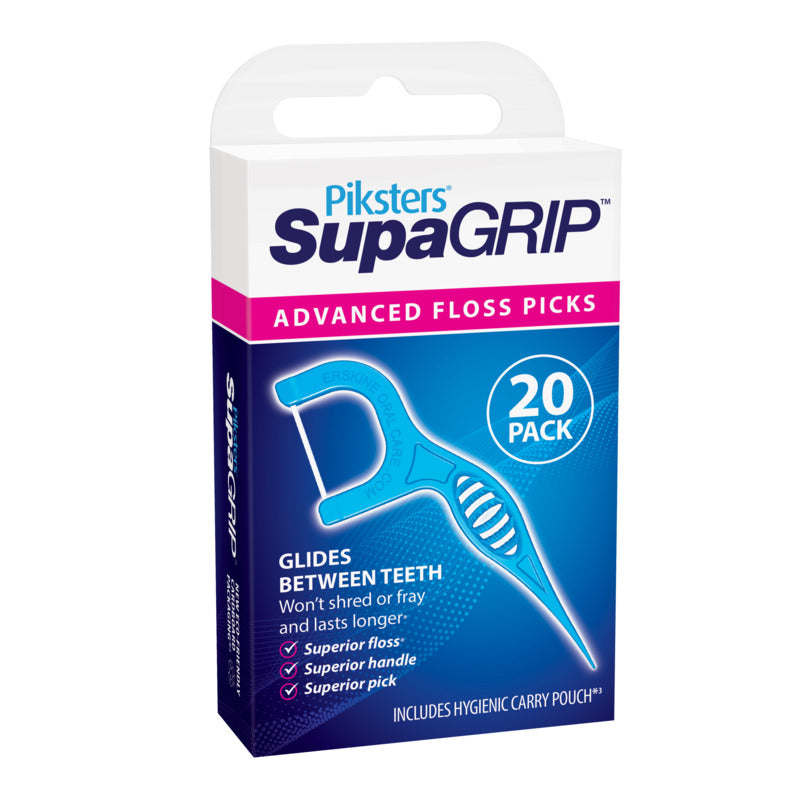 Piksters® SupaGRIP™ Floss Picks 20 Pack