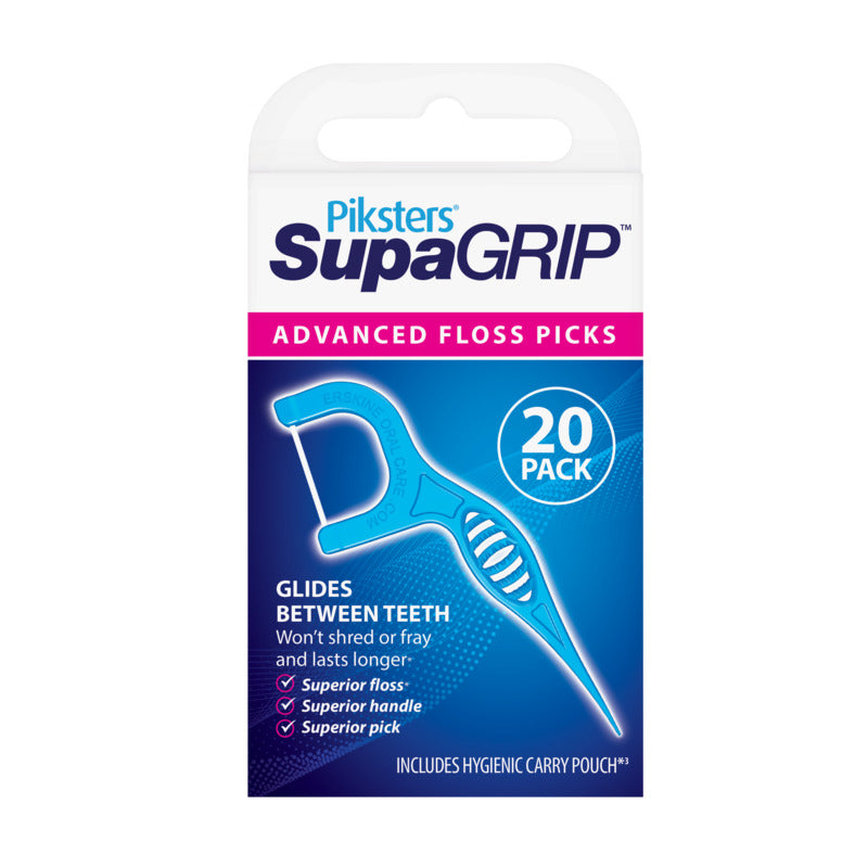 Piksters® SupaGRIP™ Floss Picks 20 Pack