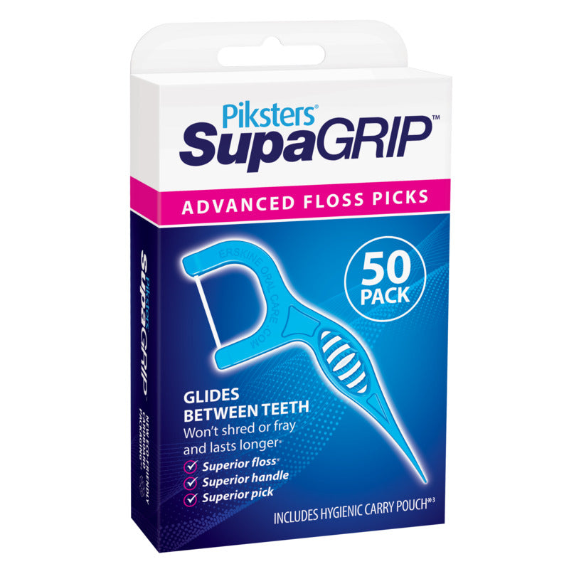 Piksters® SupaGRIP™ Floss Picks 50 Pack