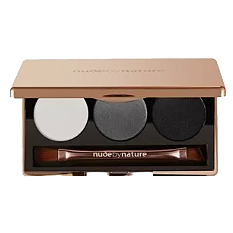 Nude By Nature Natural Illusion Eyeshadow Trio 02 Smoky