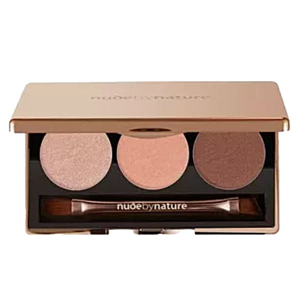 Nude By Nature Natural Illusion Eyeshadow Trio 03 Rose